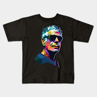 In the Spirit of Anthony Bourdain Explorer of Flavors Kids T-Shirt